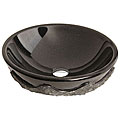 Fontaine Rough Hewn Granite Vessel Sink with Free Drain