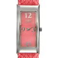 Invicta Celestial Ladies Dark Pink Snakeskin Strap