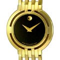 Movado Esperanza Ladies 18K Gold Plated Watch