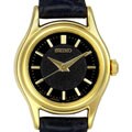 Seiko Women's Petite Black Dial Watch