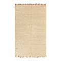 Hand-made Natural Jute Flat Weave Rug (4' x 6')