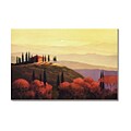 Max Hayslette Tuscan Sunrise Canvas Art