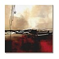 Maitland Symphony in Red and Khaki I Canvas Art