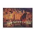 Pascal Bueno Ruby Sails Canvas Art