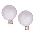 Cultured Akoya Pearl Diamond Earrings (Case of 5)