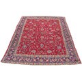 Iranian Tabriz Hand-knotted Rug (10'3 x 13')