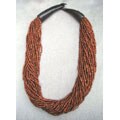 Amber Horn Clasp Necklace (India)