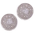 Sterling Silver and Cubic Zirconia Post Earrings