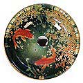 Fontaine KOI and Lilies Glass Vessel Sink