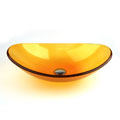 Slipper Style Vessel Sink w/ Drain Assembly