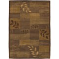 Hand-tufted Scenes of Nature Wool Rug (5'7 x 8')