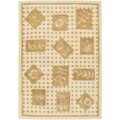Hand-tufted Melody Collection Wool Rug (3' x 5'3)