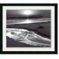 Ansel Adams Birds on a Beach, Evening, 1966 Framed Art Print