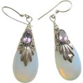 Opalescent Glass Earrings (Thailand)