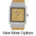 Geneva Platinum Women's Square Face Bangle Watch