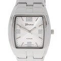 Geneva Platinum Men's Silver Dial Bracelet Watch