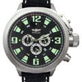 Invicta Corduva Men's Black Dial Chronograph Watch