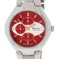 Geneva Platinum Stainless Steel Bracelet Watch