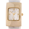 Geneva Platinum Women's Polished X Band Watch