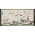 Red Birds Courting Shoji Silkscreen (China)