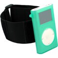 Green Silicon Arm Band Skin Case for iPod Mini