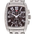 Mount Royal Women's Stainless Chronograph Watch - Black