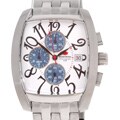 Mount Royal Contoured Rectangle Chrono Watch