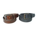 Calvin Klein Italian Leather Belt w/ Accent Stitch