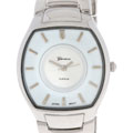 Geneva Platinum Men's White Dial Watch