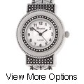 Geneva Platinum Women's Round Face Bangle Watch