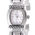 Geneva Platinum Silverplated Roman Numeral Watch