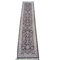 Indo Kashan Hand-knotted Rug (2'8 x 13'8)