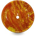 Fontaine Fireball Vessel Sink Set w/ Drain Assembl