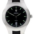 Croton Men's Black Dial Sport Strap Watch