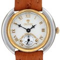 Croton Women's Brown Leather Strap Watch