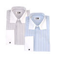 Steven Land Men's Cut-away Collar Dress Shirt