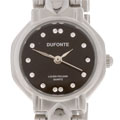 Dufonte by Lucien Piccard Black Crystal Watch