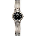 Dufonte by Lucien Piccard Women's Black Dial Watch