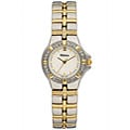 Dufonte by Lucien Piccard Two-tone Crystal Watch