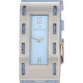 Mount Royal Women's Blue Satin Rectangular Watch