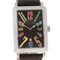 Stuhrling Original Black Dial Manhattan Ozzie Watch