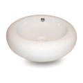 Fontaine Round Porcelain Sink Set w/ Drain Assembly