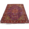 Tabriz Hand-knotted Navy / Rust 9'8 x 12'7 (Iran)