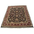 Indo Mahal Hand-knotted Rug (9'1 x 12')