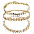 Sterling Silver Two-tone San Marco Bracelet