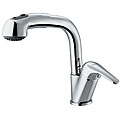 Vigo Chrome Pull-out Kitchen Faucet with Two Spray Modes