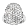 14k White Gold 1ct TDW Diamond Ring