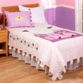 Lil' Princess 4-piece Twin-size Patchwork Quilt Set