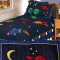 Rockets Patchwork Quilt Set