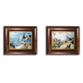 D. Lourenco Seaside Views Framed Art Collection